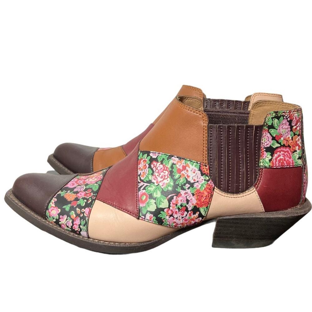 Coach Patchwork Bandit Shoe Hickory/Brick Multi 5 - Picture 5 of 9